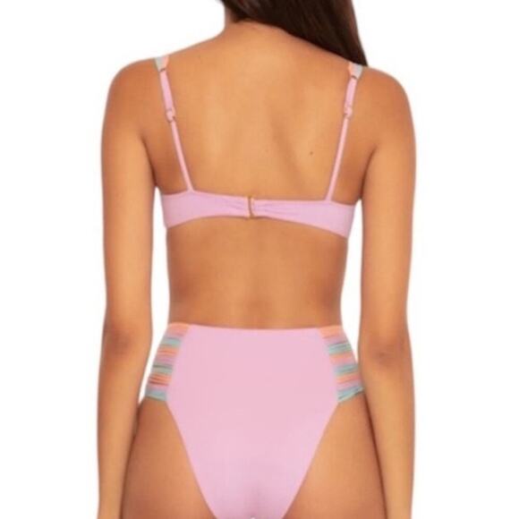 Isabella Rose Lavender Lucca Bikini Top Sz S NWT - Picture 10 of 12